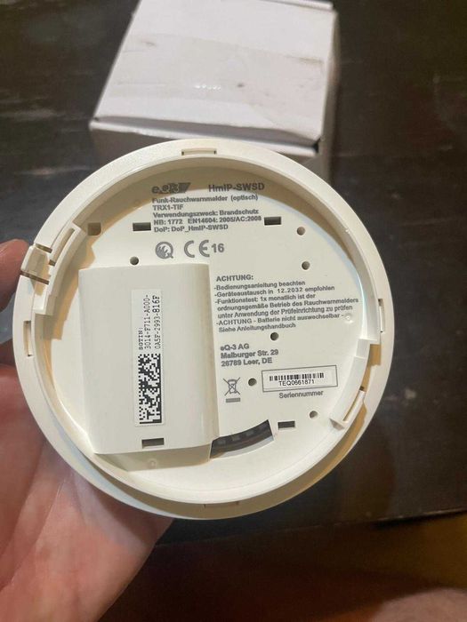 Alarmă de fum Homematic IP Smart Home HmIP-SWSD 142685A0