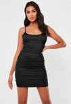 Missguided petite рокля XS -  къса, черна, елегантна, лято