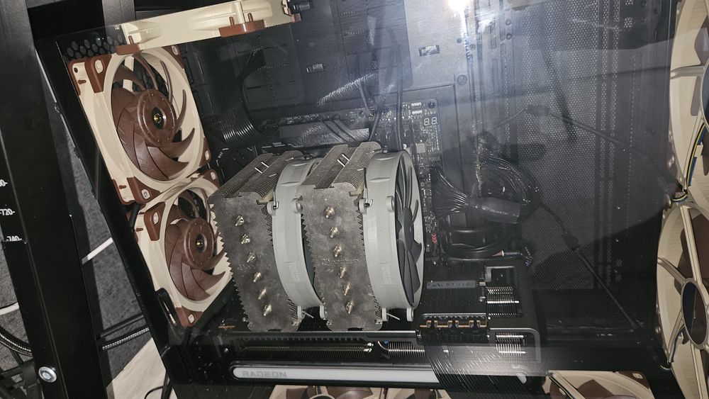 Noctua NH-D14/NF-P14R/Adaptor AM4 și AM5