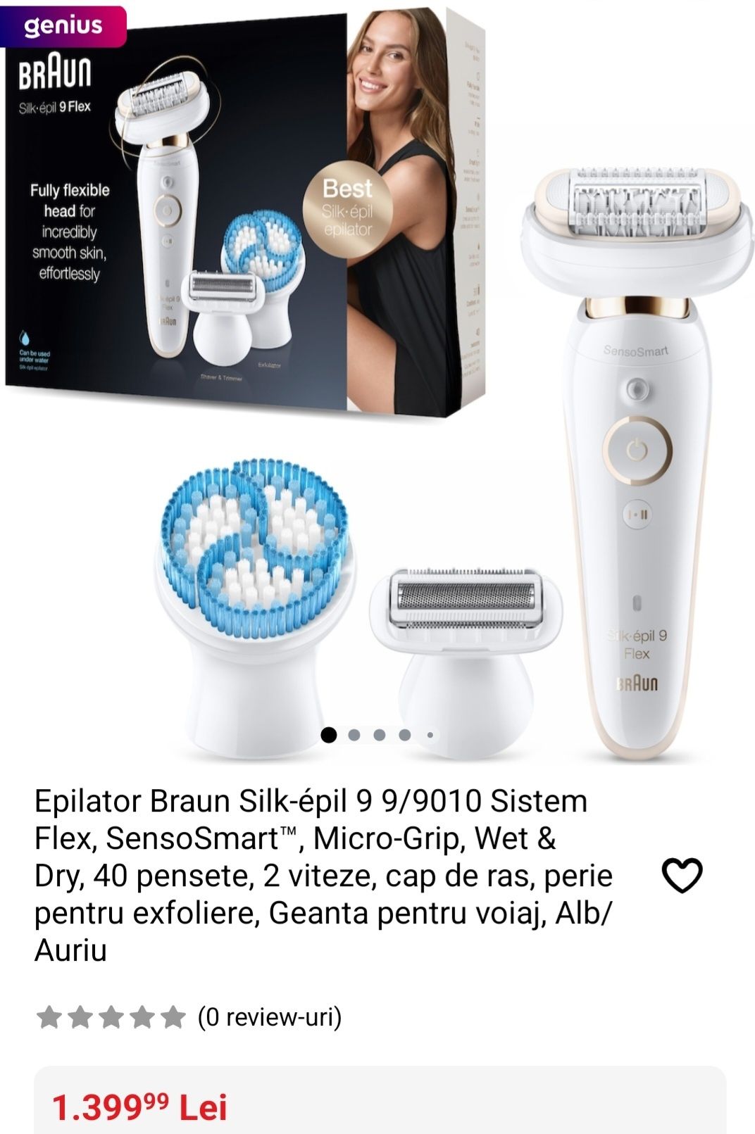 Vând epilator silk epil 9 9/9010