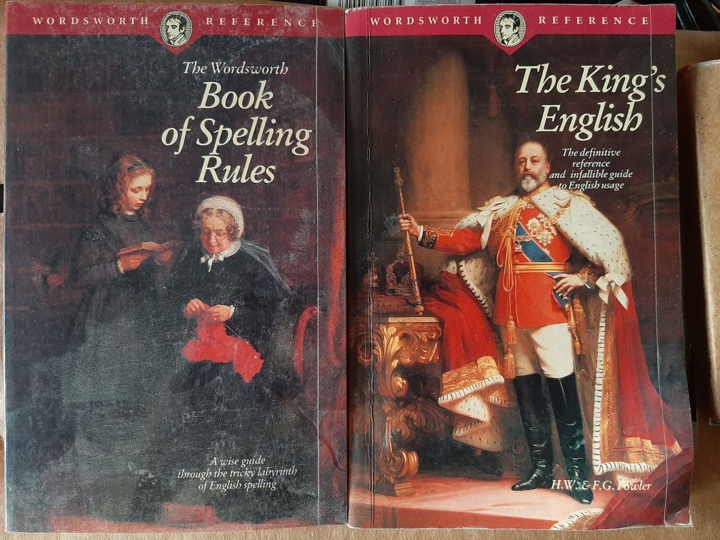 King's English, spelling, euphemism, slang