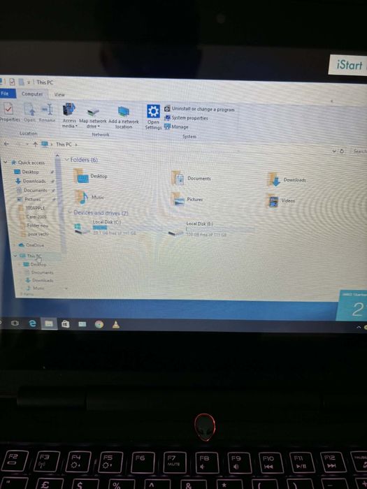 Laptop Alienware 11"