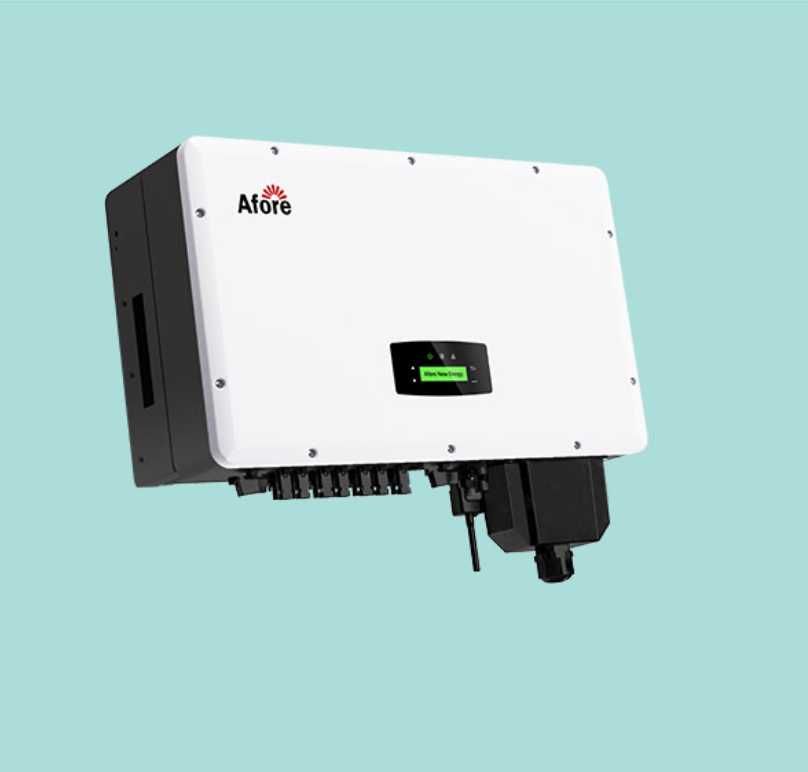 Трифазен соларен инвертор Afore 50 kW-3 MPPT,WI-FI,DC Switch,LCD