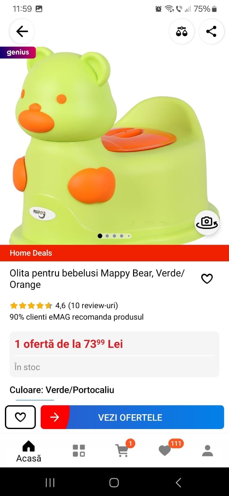 Olita bebelusi Mappy Bear
