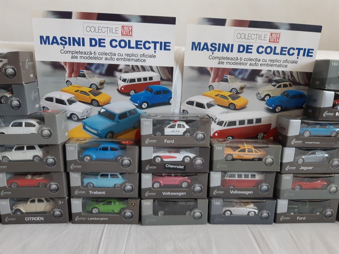 Colecția Masini de Colecție scara 1:60 Nr 1- 40 la zi