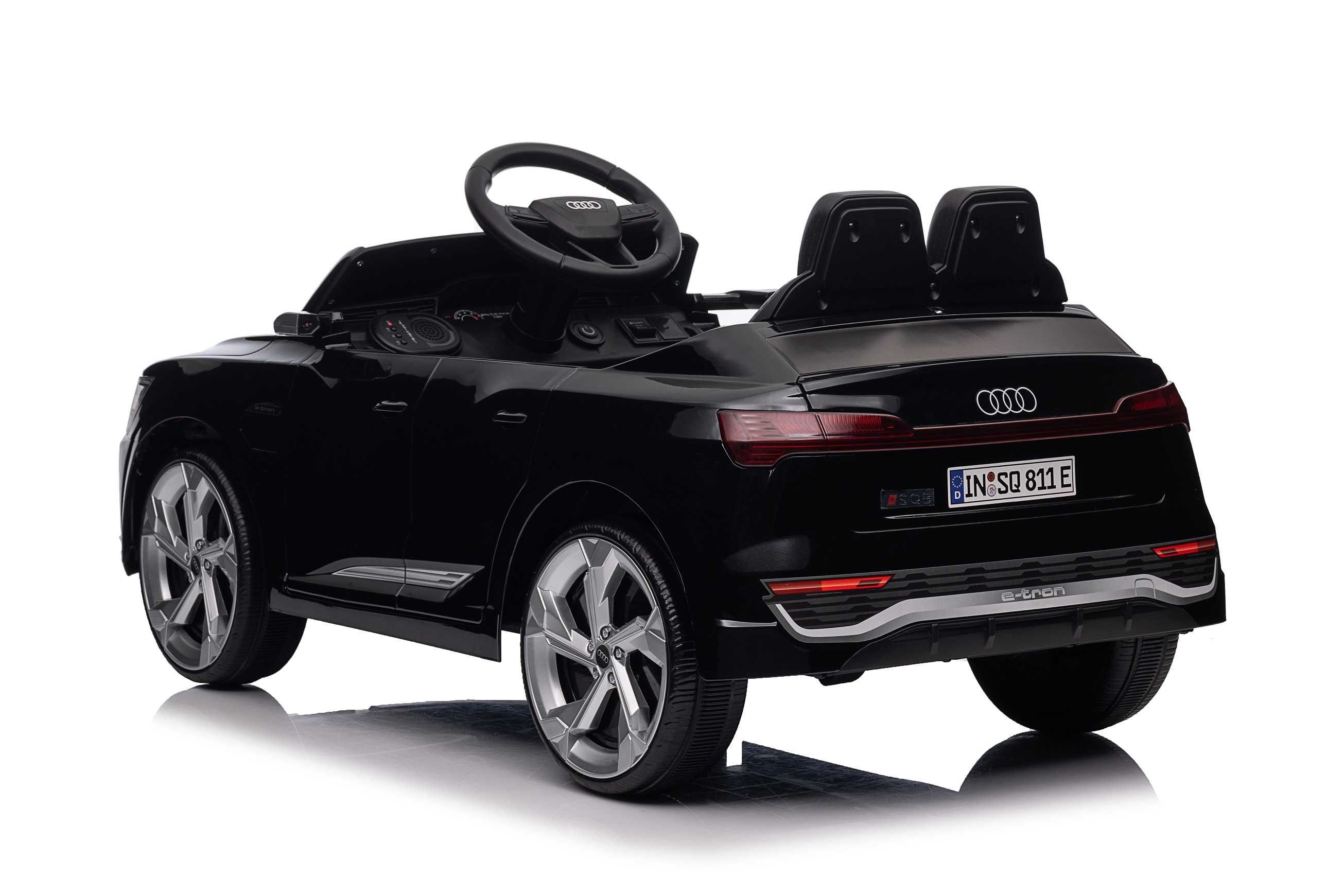 Masinuta electrica pentru copii Audi SQ8 2x 35W 12V MP3 player #BLACK