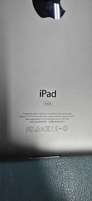 Ipad 2 A1396 16GB