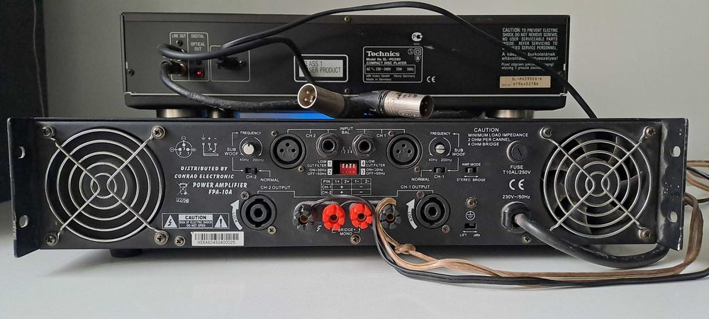 Muzica profesionisti Fidek FPA 10 A putere 1350 W muzica