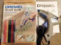 Pistol de lipit Dremel Glue Gan 930, 35 W, 240 V, 165°C Nefolosit