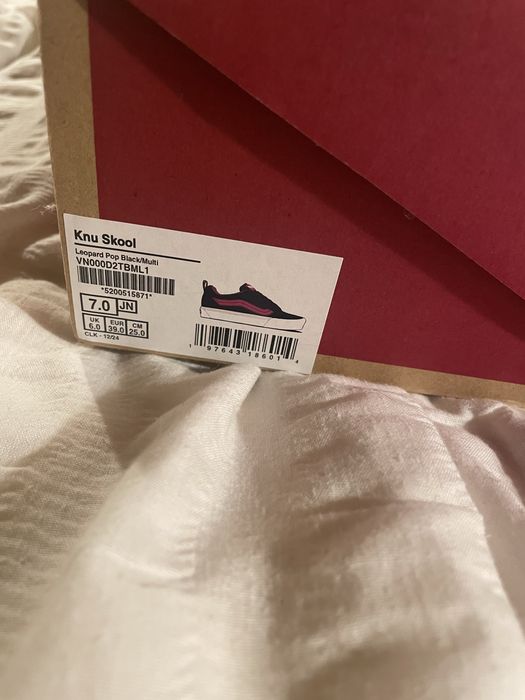 Vans Knu Skool -Leopard Pop Black/Multi