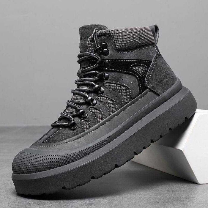 Теплые ботинки мужские зимние