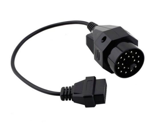 Кабел преходник-2х2WV AUDI,BMW 20, Nissan-14,Mercedes 38-14pin към obd