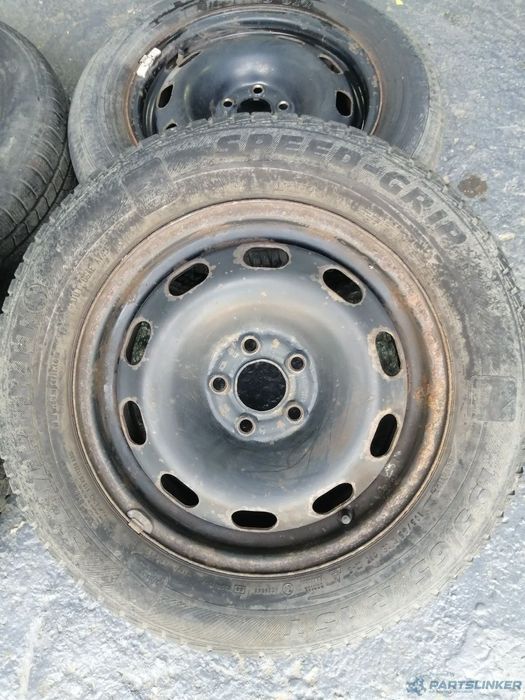 Jante de otel cu cauciucuri 195/65 r15 VOLKSWAGEN BORA 1J2 1998 - 2013 1J0601027Q