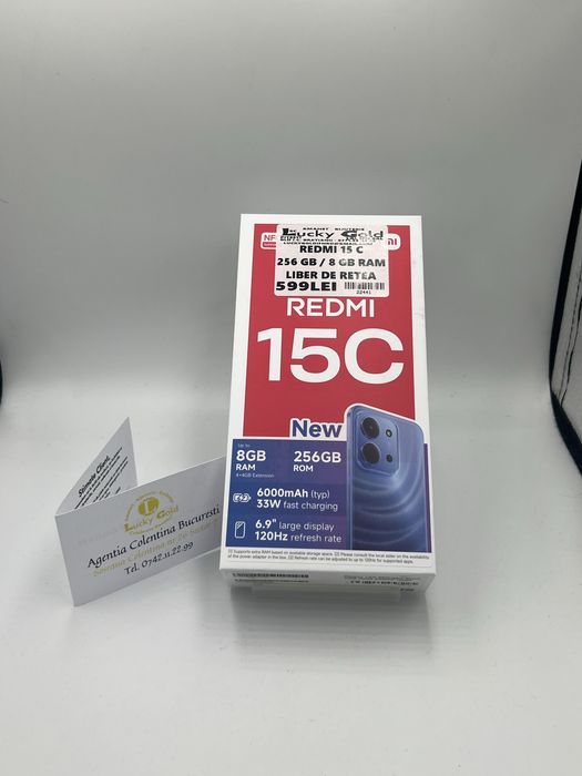 Redmi 15c 256gb/8gb ram #22441