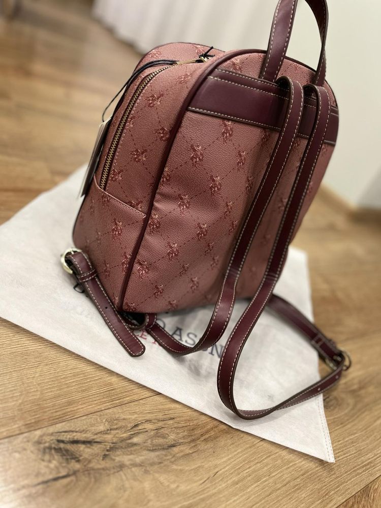 Оригинална, чисто нова с етикета, раница US POLO ASSN.
