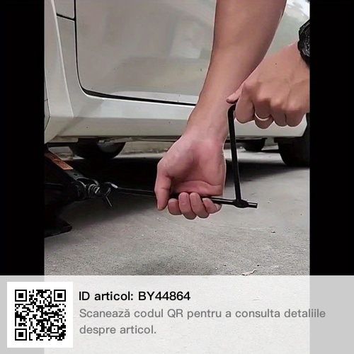 Cheie cu crichet pentru acționarea cricului auto tip foarfeca