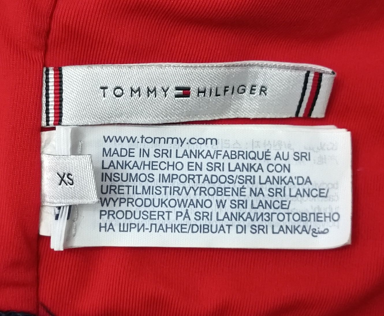 Tommy Hilfiger Bikini Top Bra оригинално бюстие XS бански