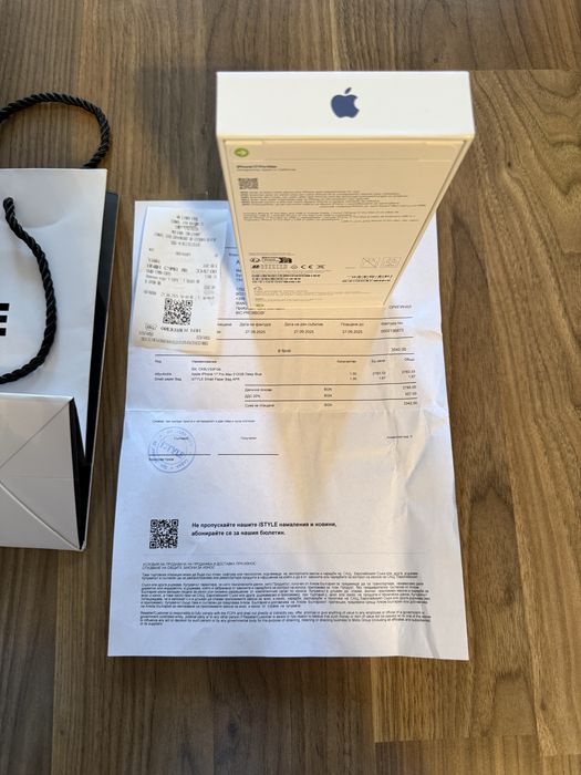 НОВ iphone 17 pro max 512GB 24м. ГАРАНЦИЯ