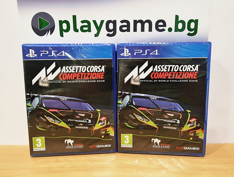 Чисто нова игра Assetto Corsa Competizione за PS4