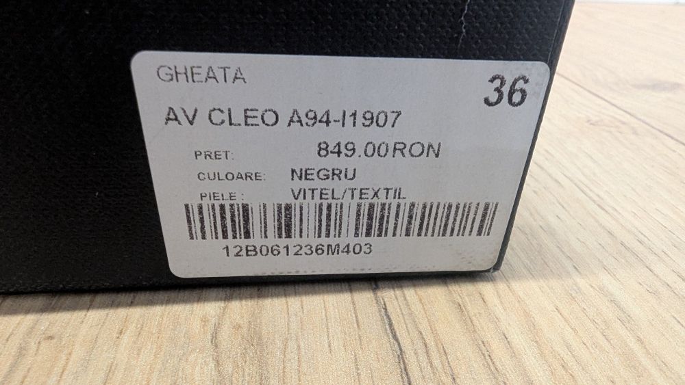 Ghete Musette mărimea 36 EU