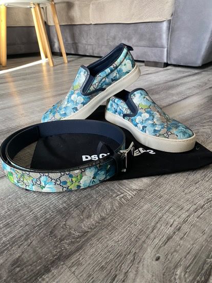 Gucci колан + обувки