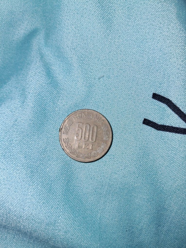 Monedă De 500 lei Din anul 1999