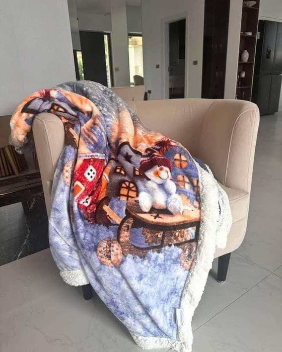 Pături cocolino groase cu blaniță