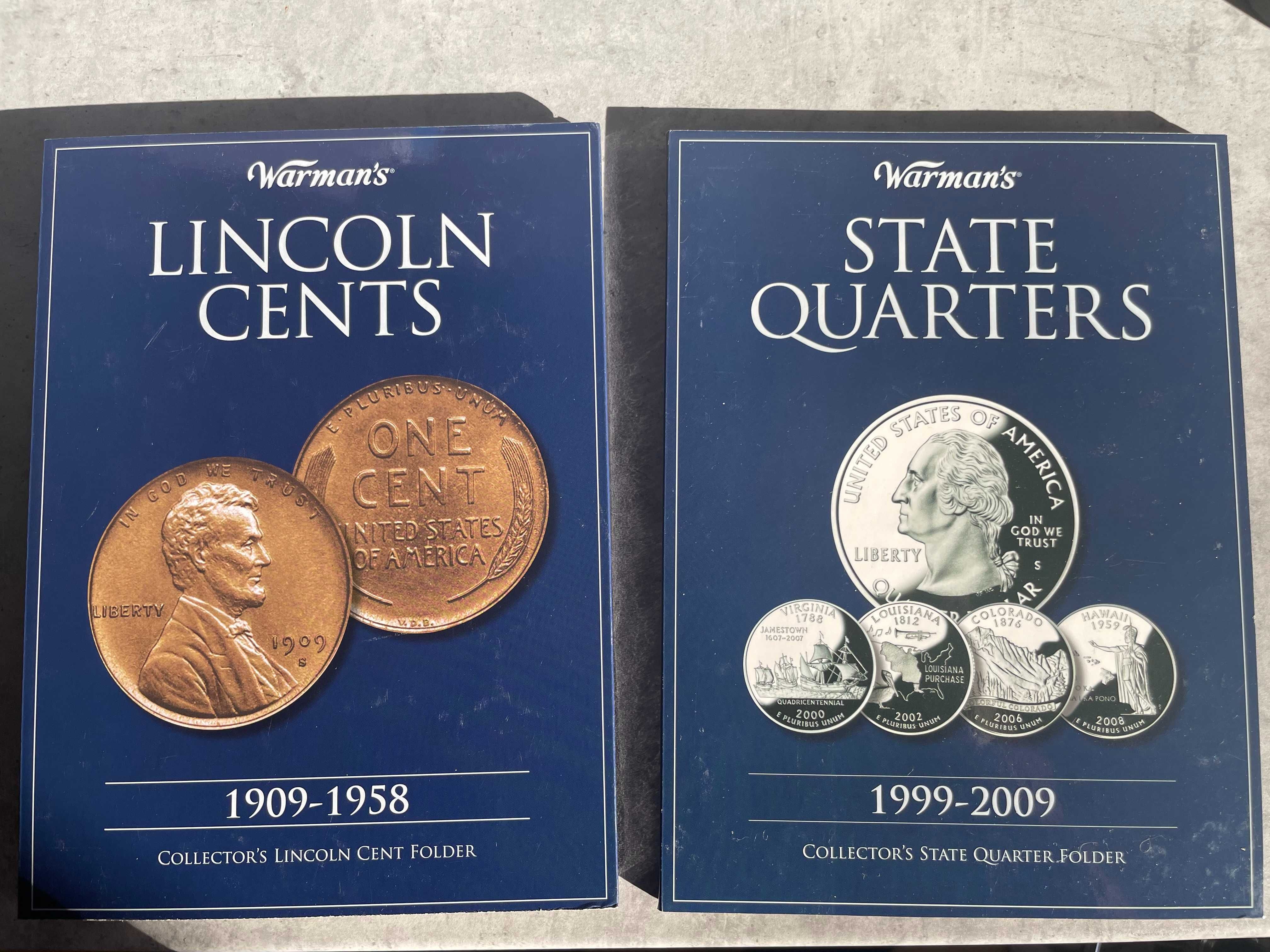 Album Warman's Folder Collector's (Lincoln Cents/ State Quarters)