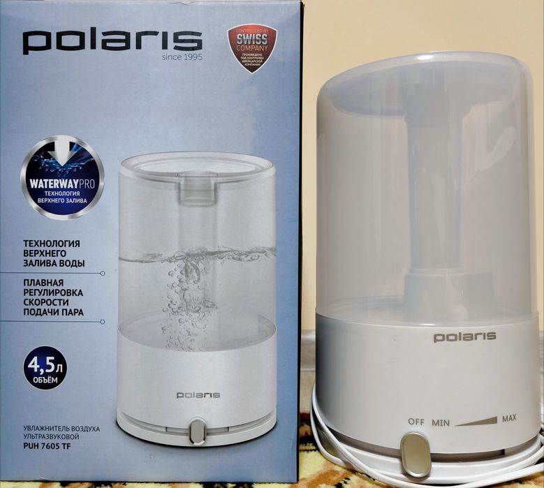 Увлажнитель воздуха Polaris PUH 7605 TF