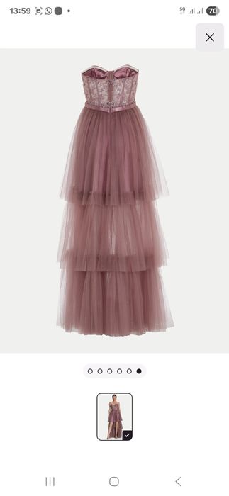 Rochie de ocazie cu trena