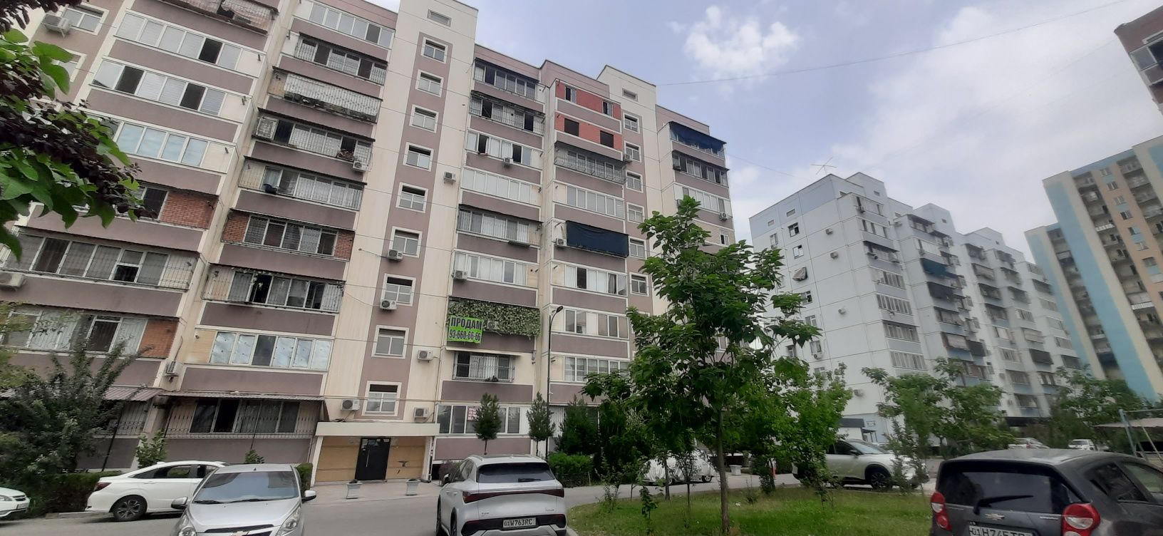 Янгихаёт 10 участок 4х в 5к 3/9, 103м³ Раздельный Не торец с меб тех.