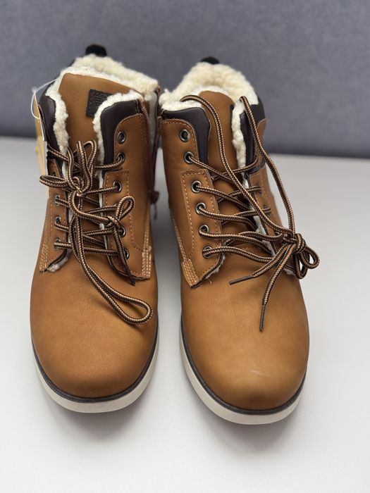 Зимни боти изкуствена кожа, нови 40 номер