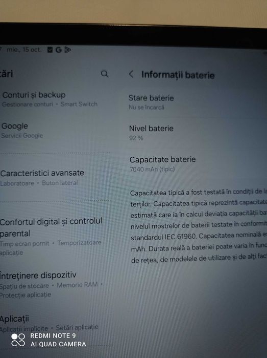 Samsung tabA8 stare impecabila cu sim