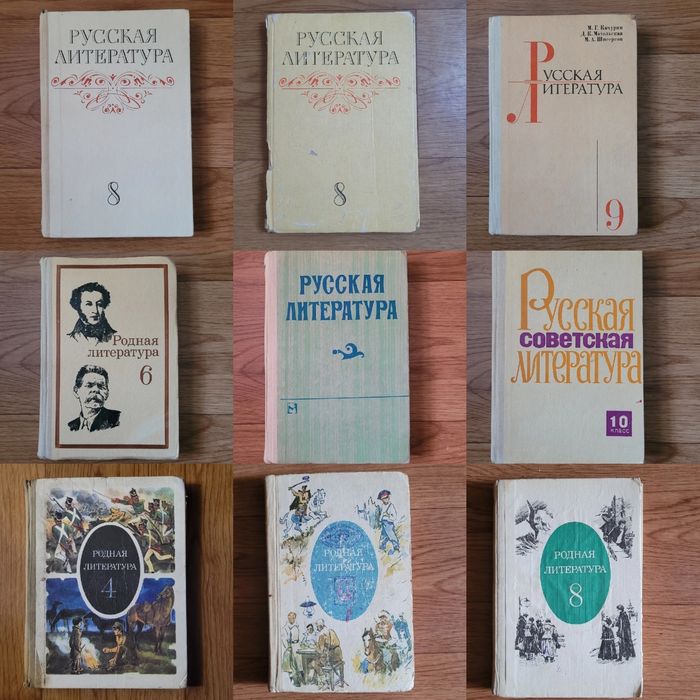 Книги учебники Литературы
