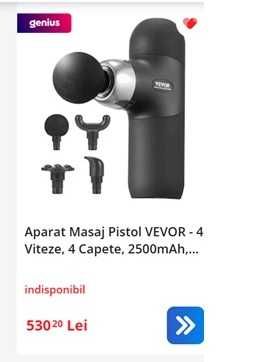 Cadoul asteptat de femei seniori-Ap. masaj puternic mic portabil VEVOR