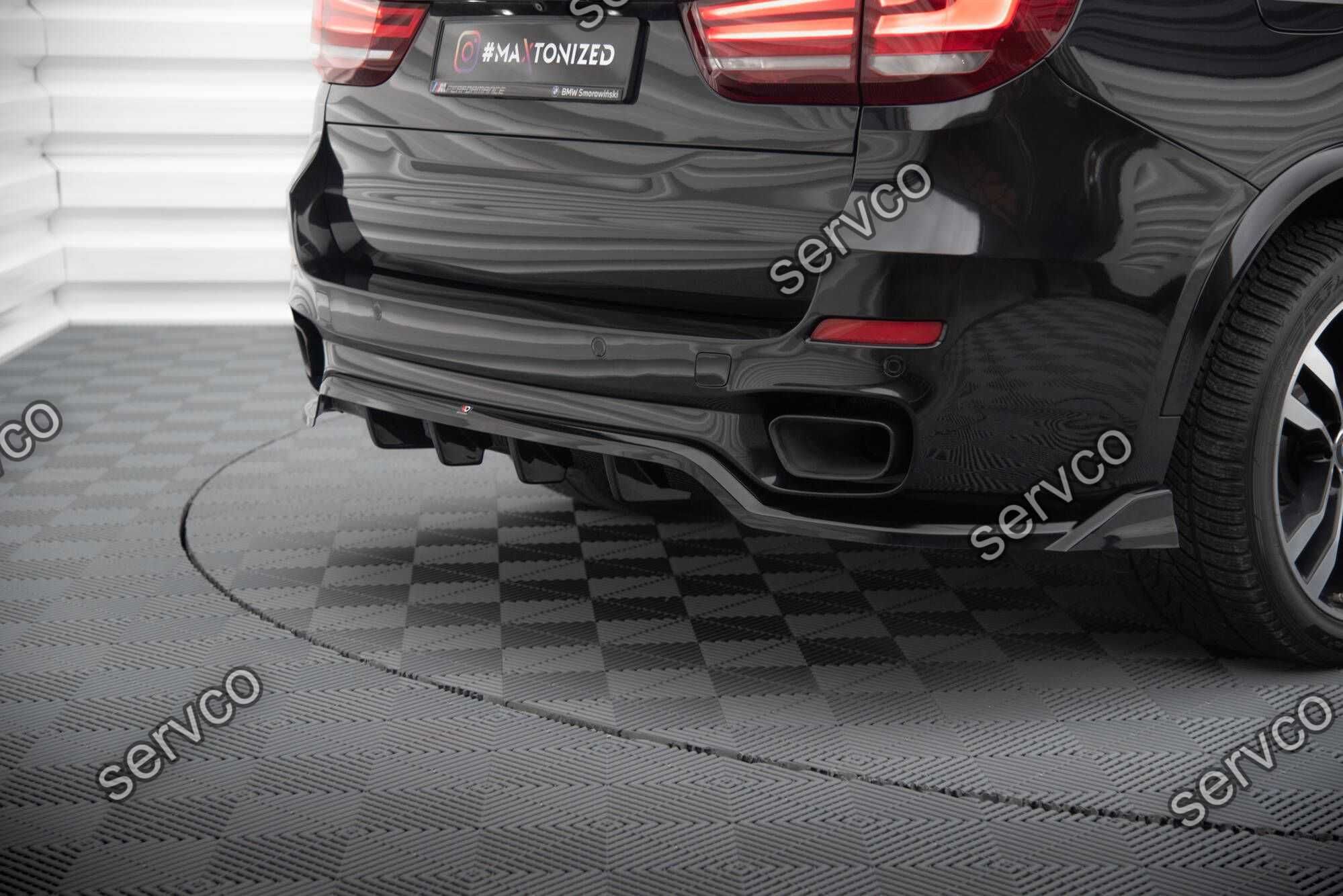 Prelungire bara spate Bmw X5 F15 M-Pack 2013-2018 v5 - Maxton Design