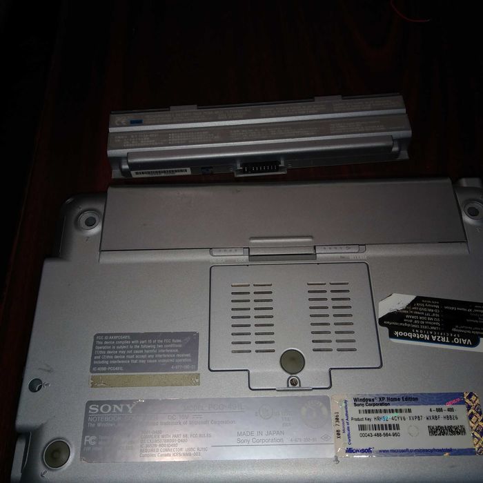 Laptopuri Sony de colectie PCG-TR2A