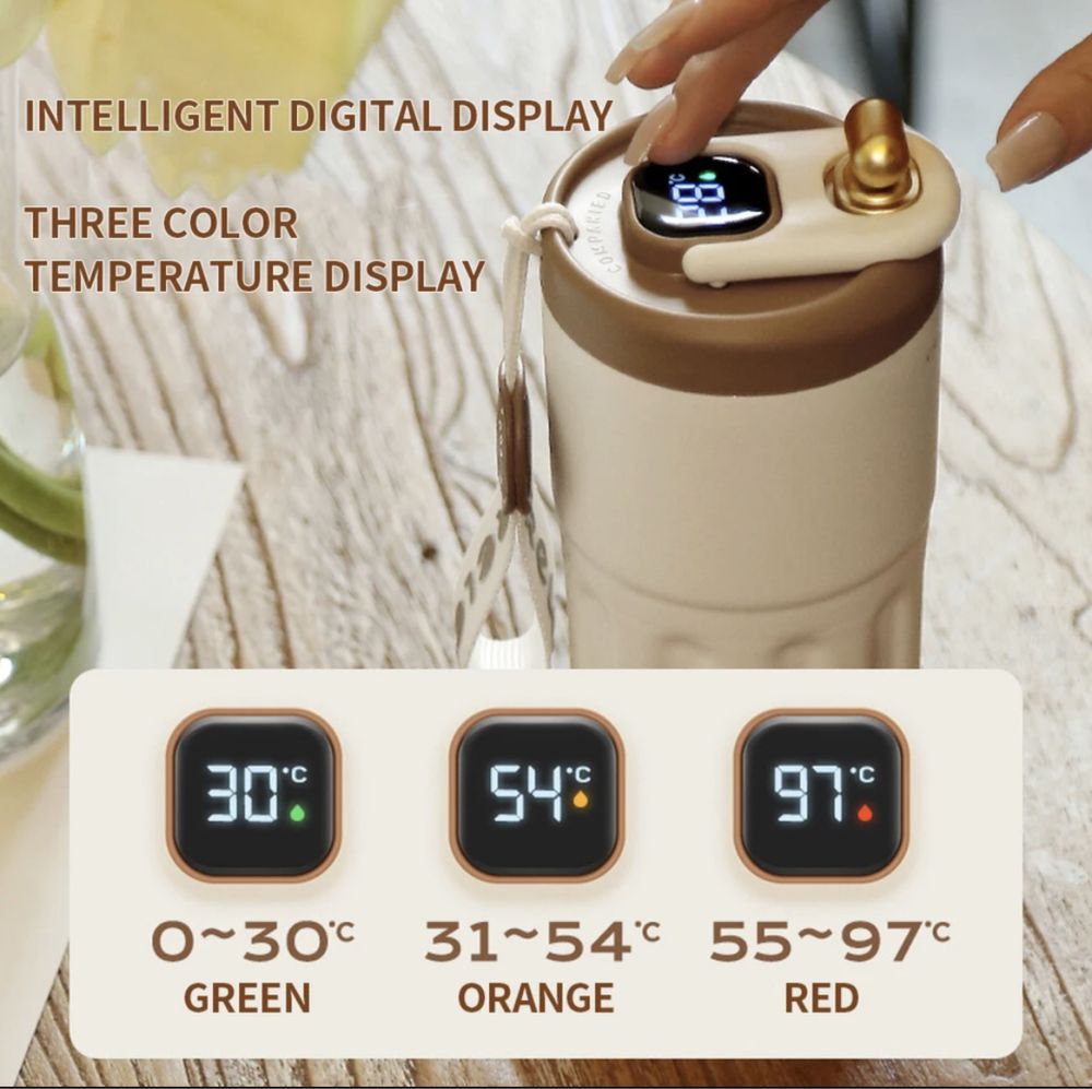 Smart Термо чаша за кафе с LED Display