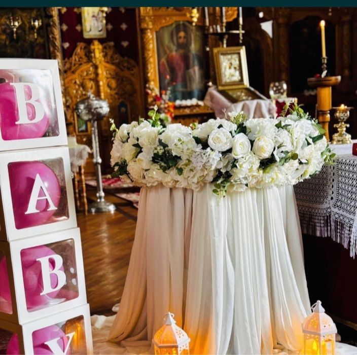 Aranjamente florale pentru cristelnita!