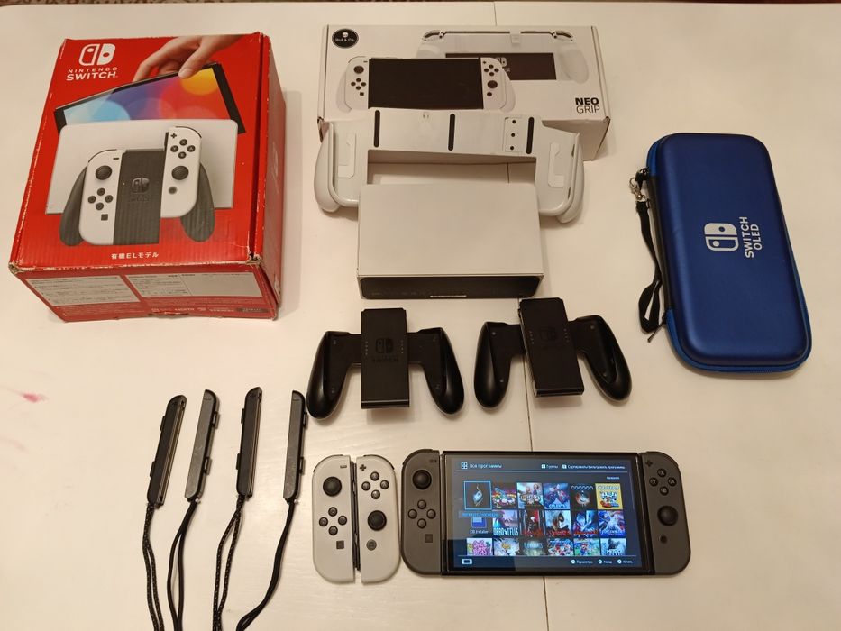 Срочно продам Nintendo switch Oled прошитый