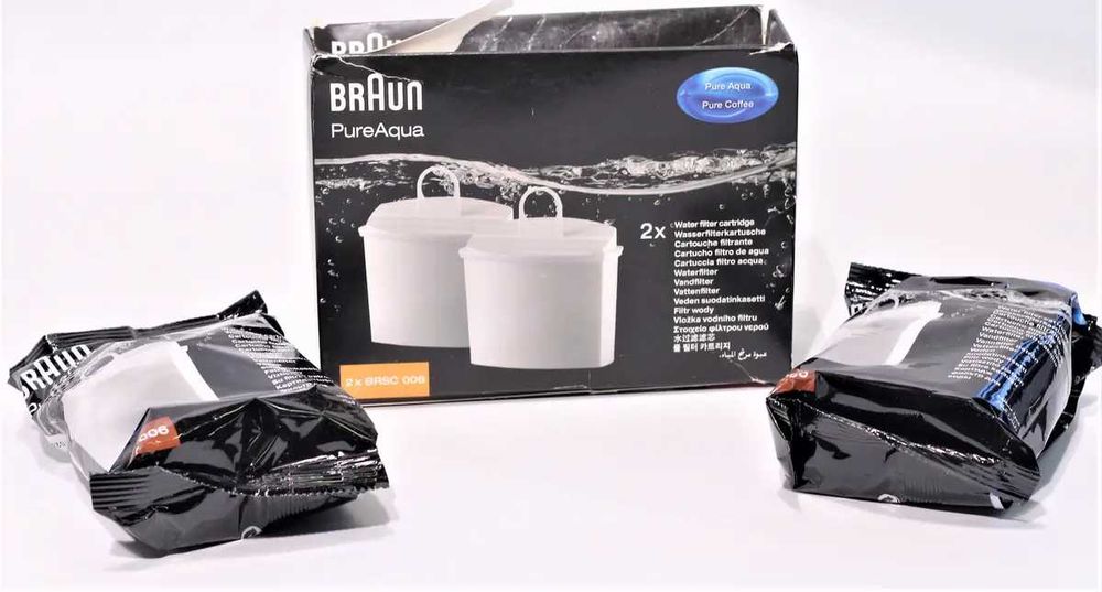 Set 2 filtre apa pentru espressor Braun, BRSC006, AX13210006