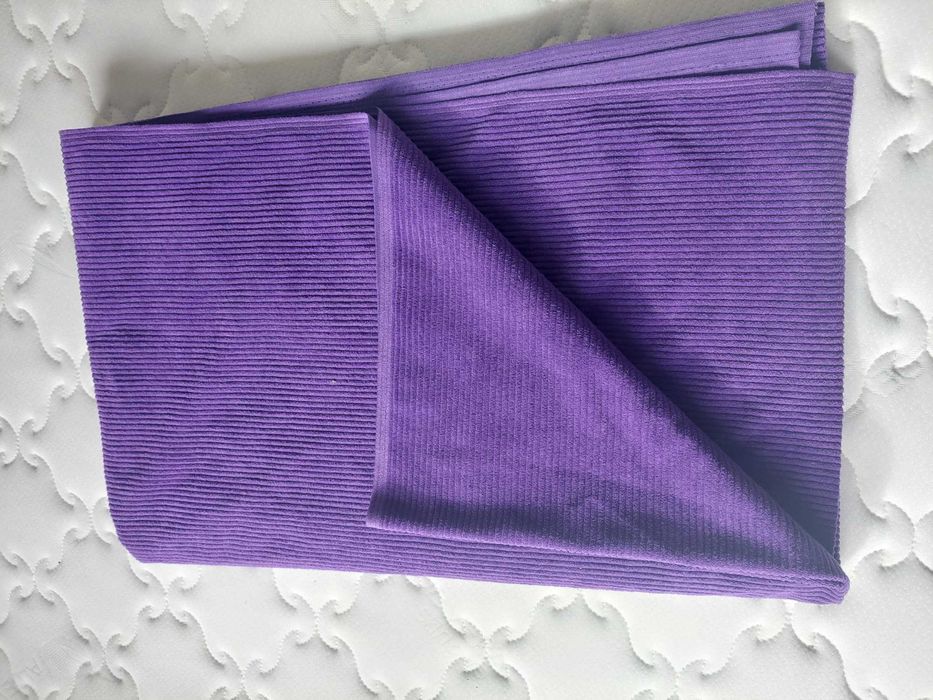 Cupon catifea reiata, culoare MOV