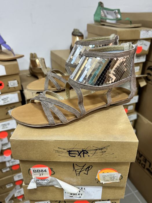 Sandale dama,piele naturala,NOI,marimi 37,38,39