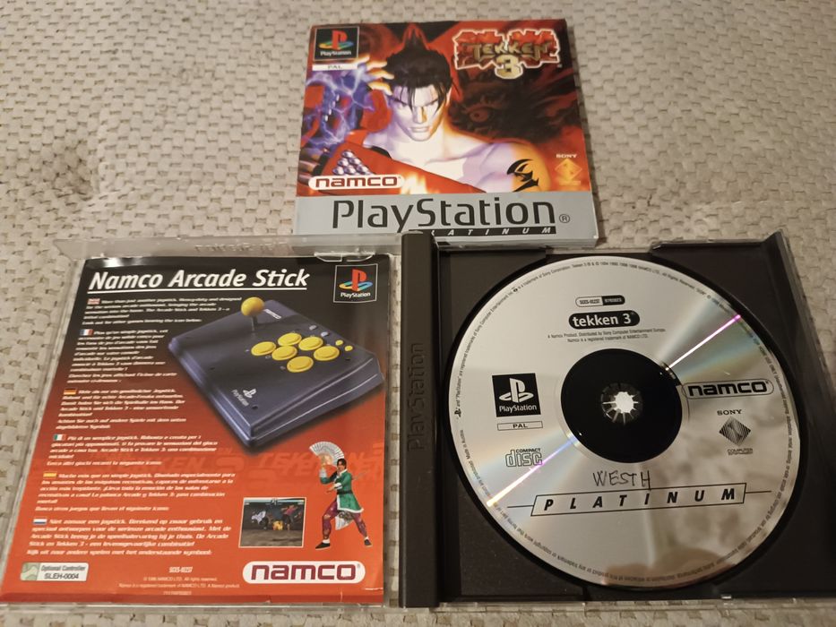 Joc de colecție Tekken 3 ps1 PlayStation 1 psone