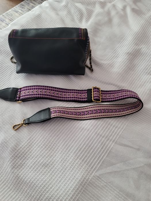Чанта от еко кожа с мултицветен дизайн на марката Desigual.
