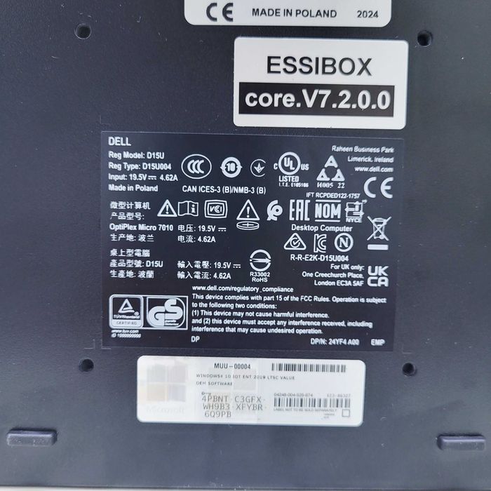 DELL OptiPlex Intel Pentium Gold 8gb ram 256SSD Zeus Amanet Militari