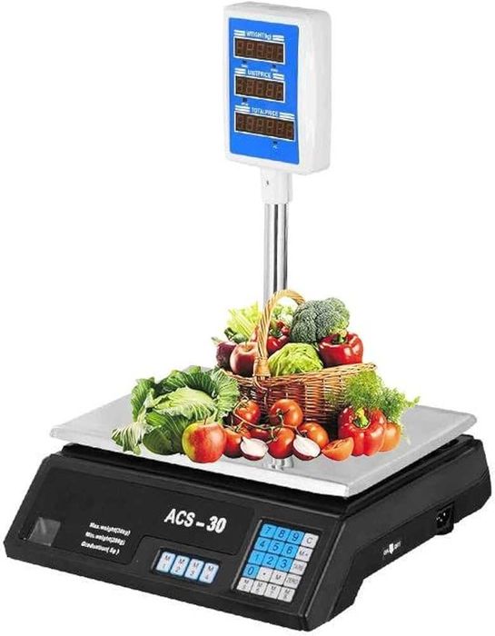 Професионална електрическа везна с автоматично ценообразуване до 40