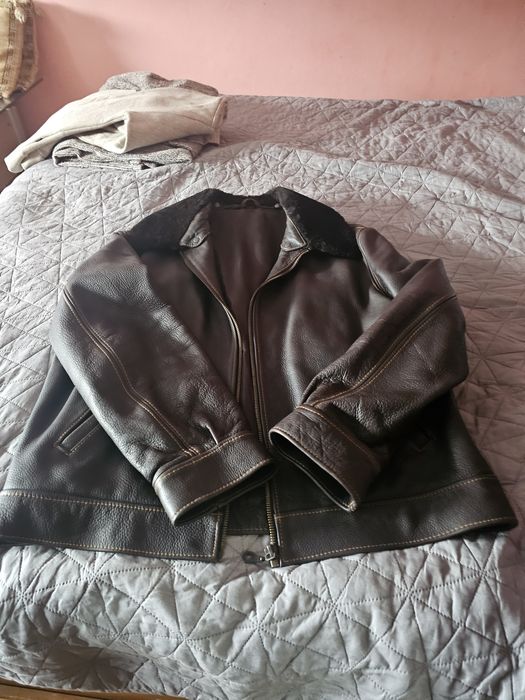 Мъжко кожено яке от естествена кожа