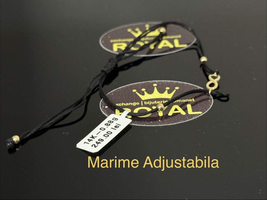 Bijuteria ROYAL : Bratara AUR 14K / 0.88 GR