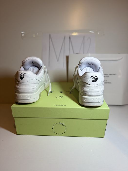 Adidasi Off-White Out Of Office Lace-Up Sneakers ‘’for walking’’